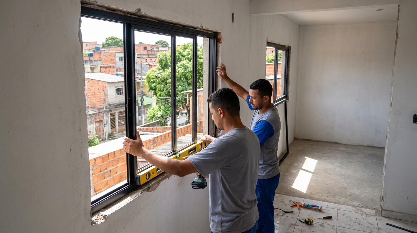 Produção de Portas e Janelas em Sorocaba‑SP