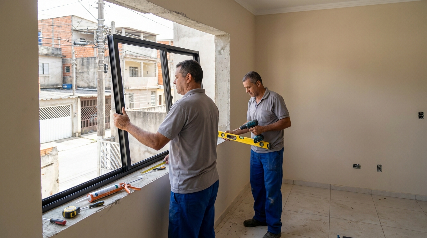 Esquadrias de Alumínio em Sorocaba‑SP