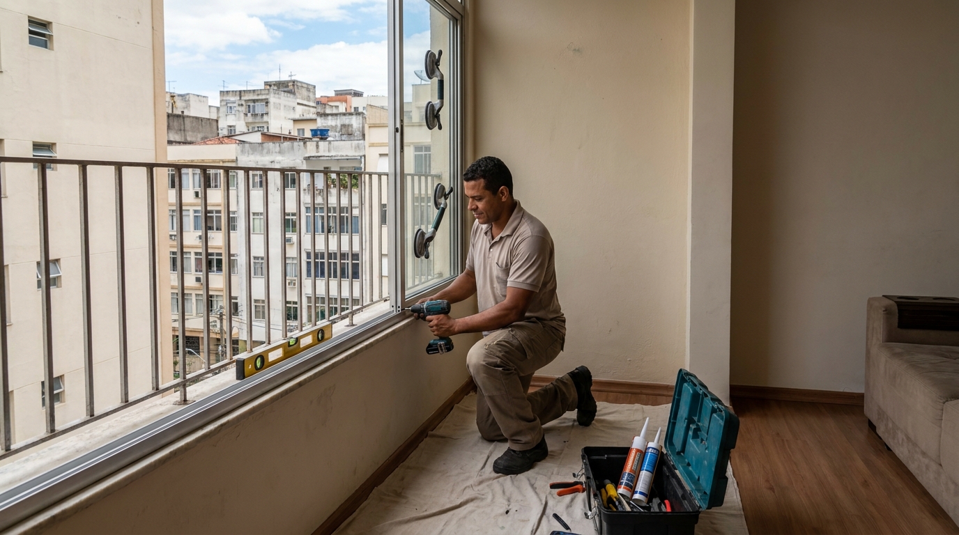 Janelas de Vidro em Sorocaba‑SP